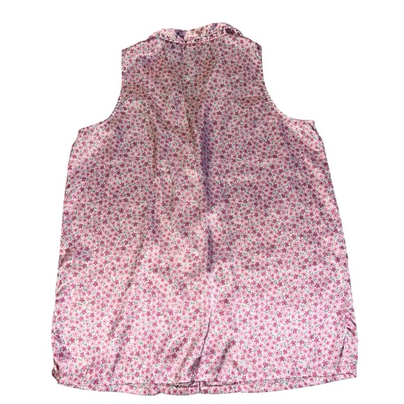 Victoria's Secret Pink🌸Floral Button Down Sleeveless Shorts Pajama Set Large - Picture 5 of 10